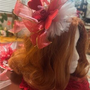 ❤️❤️VIBRANT VALENTINES 💘 FASCINATOR